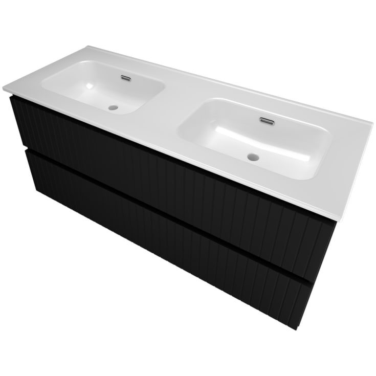 Sanibell Proline möbelpaket, 121x46 cm, matt svart