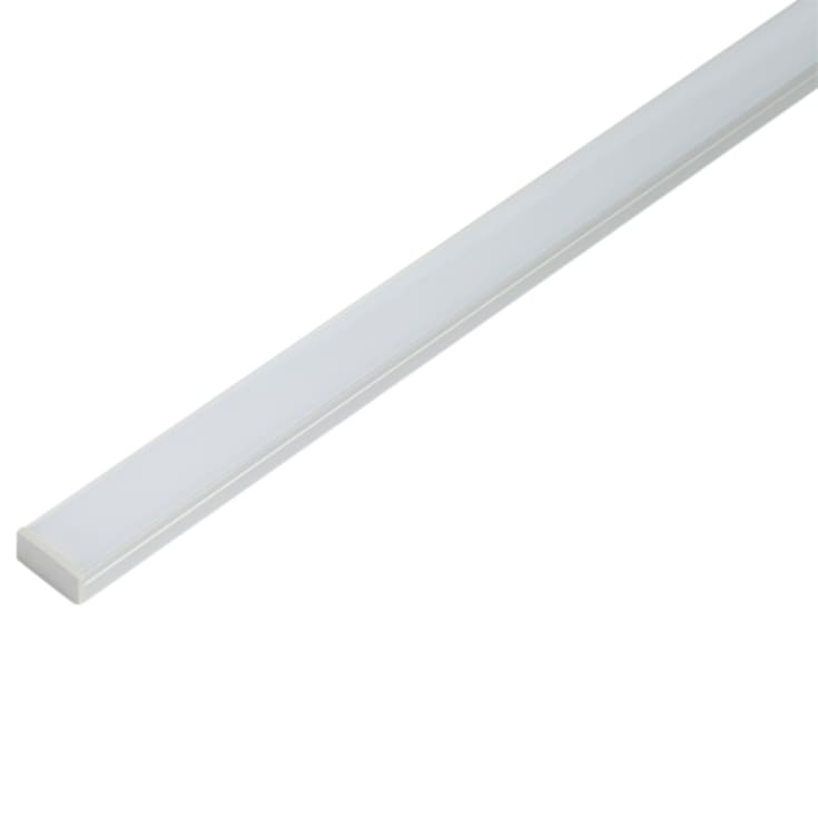 Ansell Lighting LED skinne, påbyg, 8x17,1 mm, 2 meter, aluminium