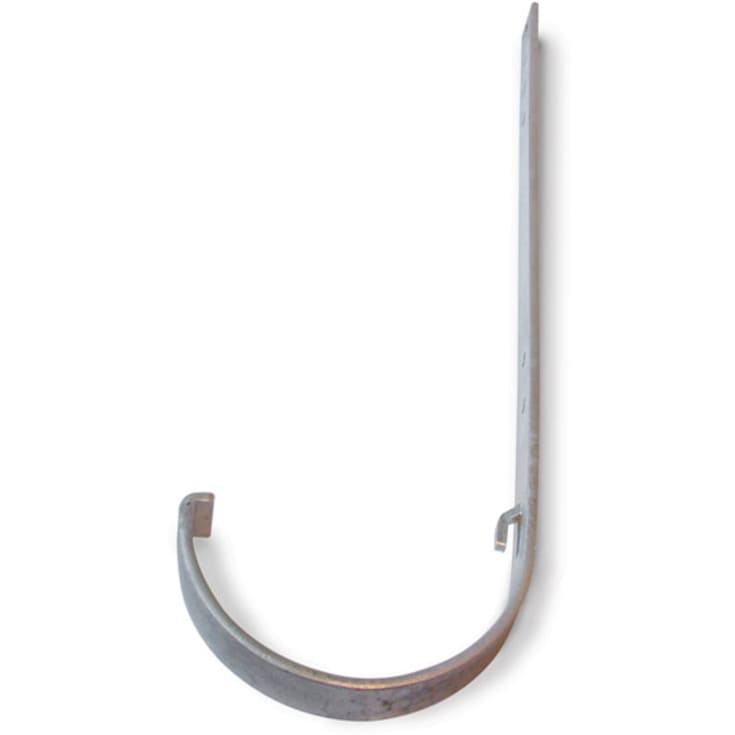 Plastmo rendejern nr. 10, lang, galvaniseret