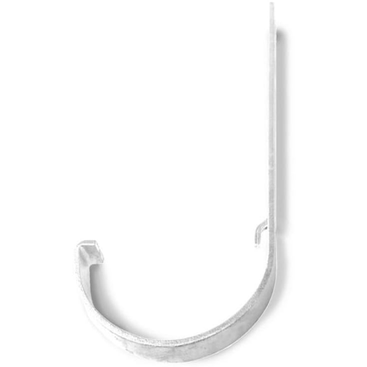 Plastmo rendejern nr. 10, kort, hvid