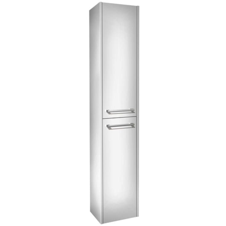 Gustavsberg Nordic3 høyskap, 35x180 cm, hvit