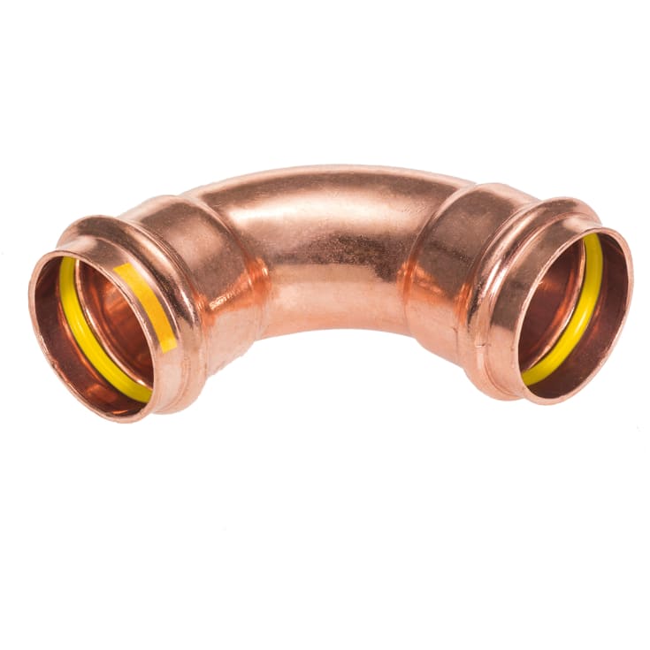 10 st >B< TRYCK GAS CU 22 BEND 2MF 90