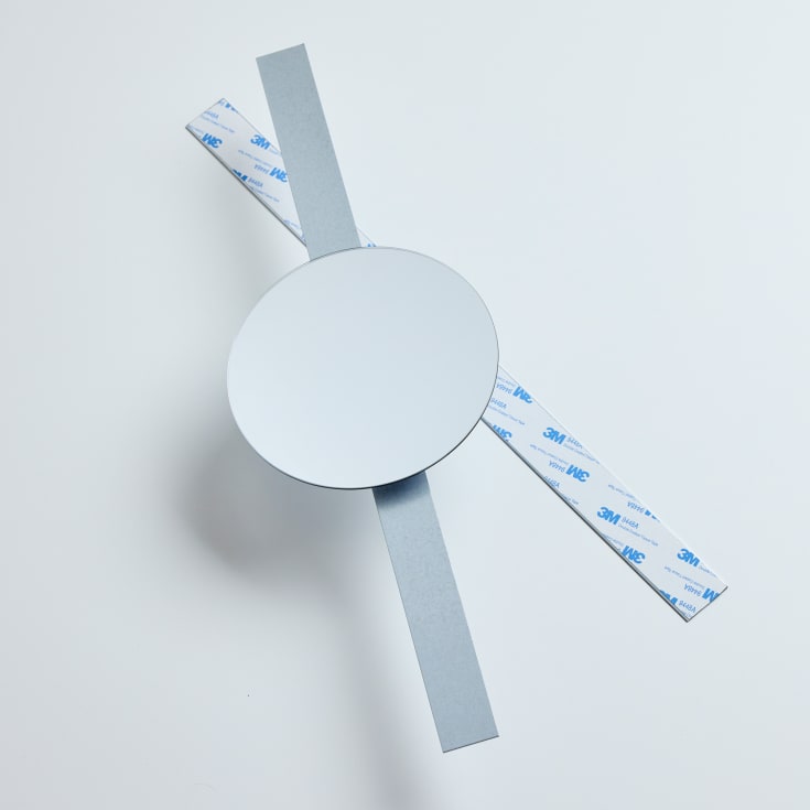 Loevschall sminkespeil, Ø15 cm