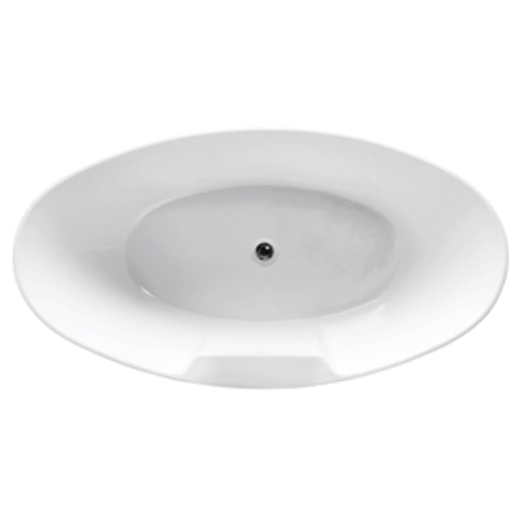 Royal Solveig badekar, 178x95 cm, hvid