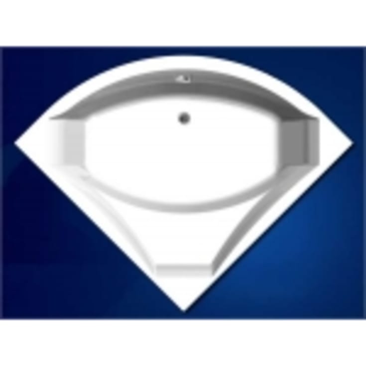 Royal Vigga C2 spabad, 140x140 cm, hvid