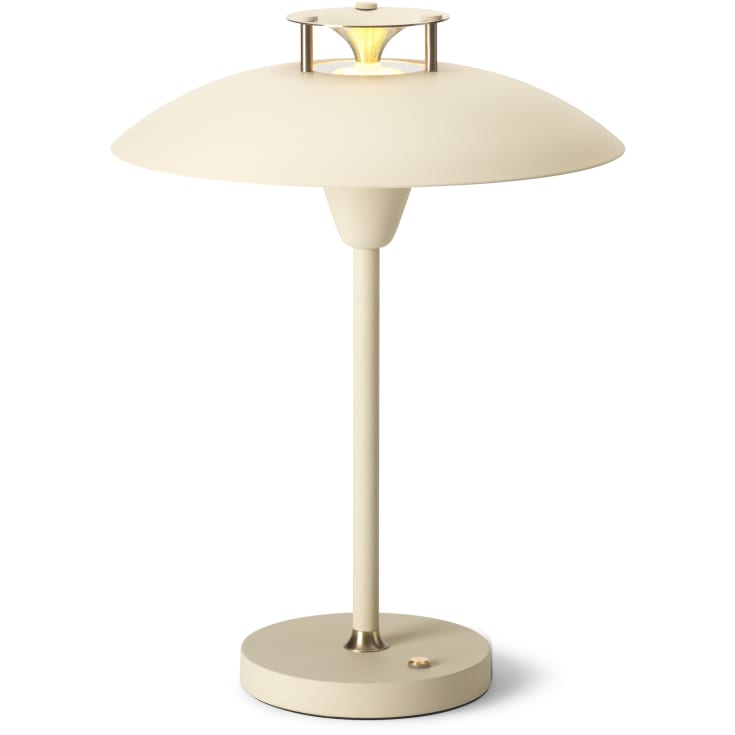 Halo Design Stepp 1-2-3 uppladdningsbar bordslampa, beige