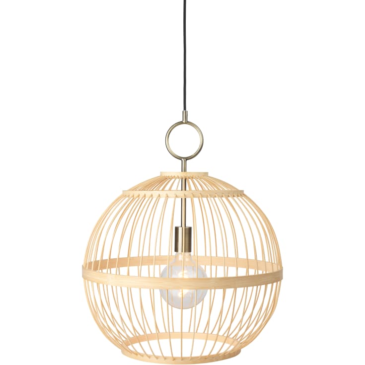 2 st Halo Design Stockholm pendellampa, natur, Ø50 cm