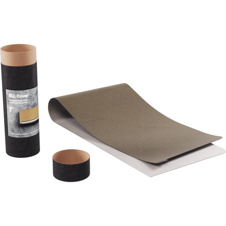 Ell stof front til ELL Front varmepumpe indedel, brun