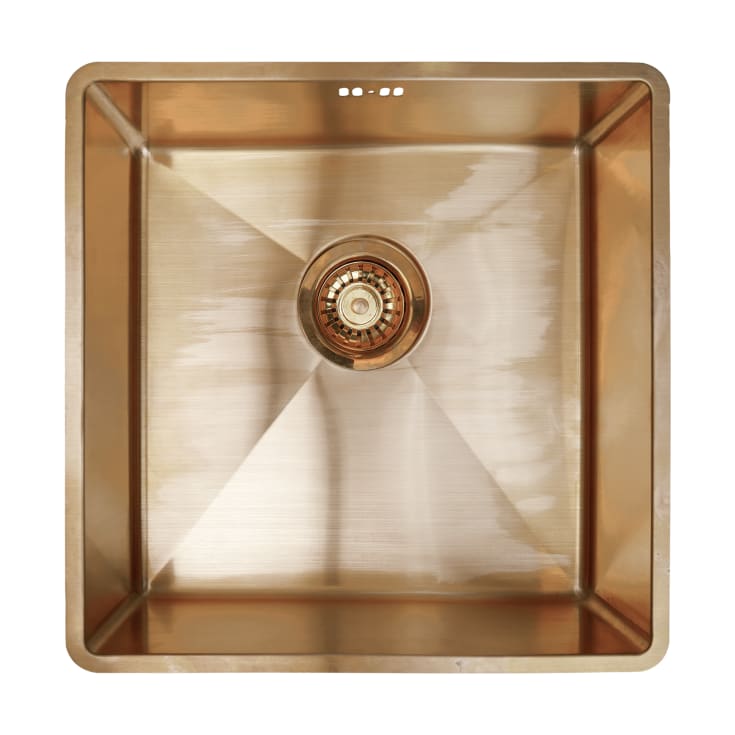 Secher Odense 400 diskbänk, 42,8x42,8 cm, mässing