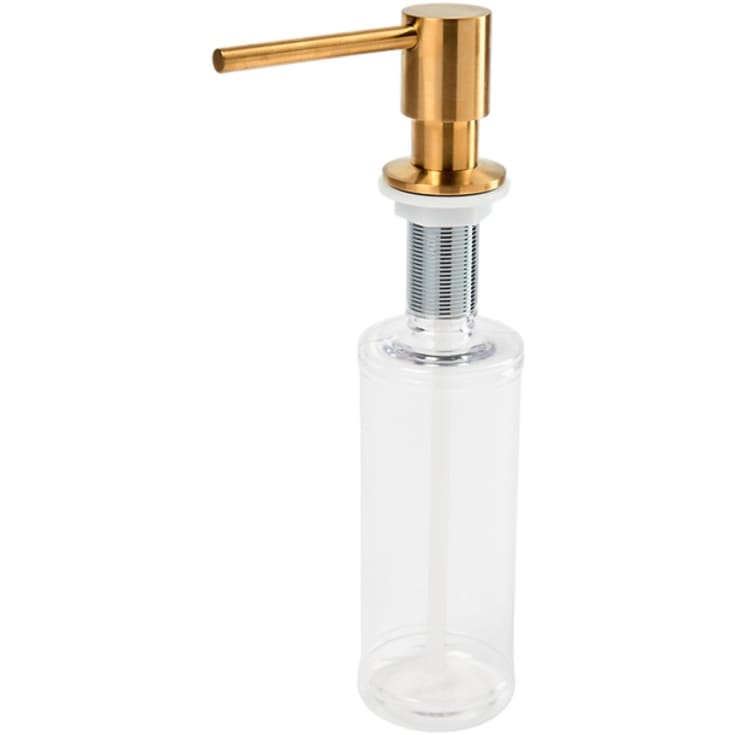 Secher F049 sæbedispenser, messing