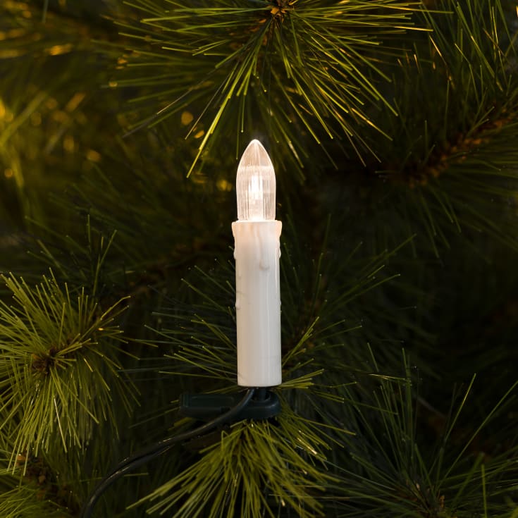 Konstsmide juletræslys, 15 stk, 5,6 meter