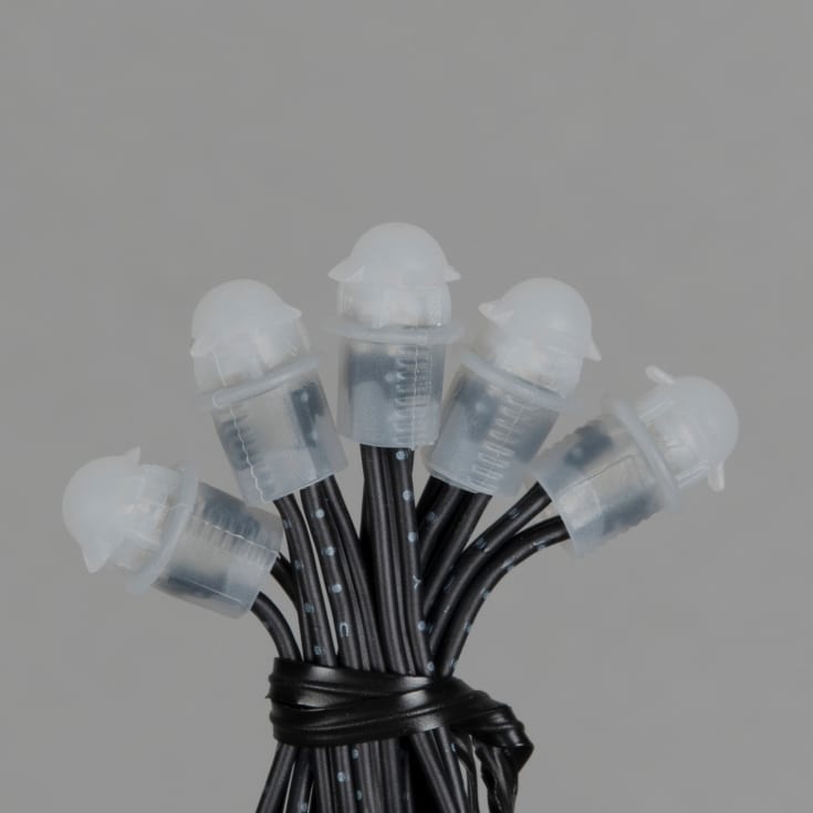 Konstsmide ljusslinga utomhus, 200 bärnstensfärgade ljus, 19,9 meter