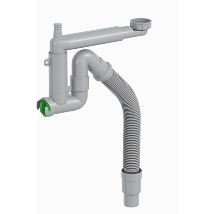 Secher Prevex Comploc 1 vandlås, grå