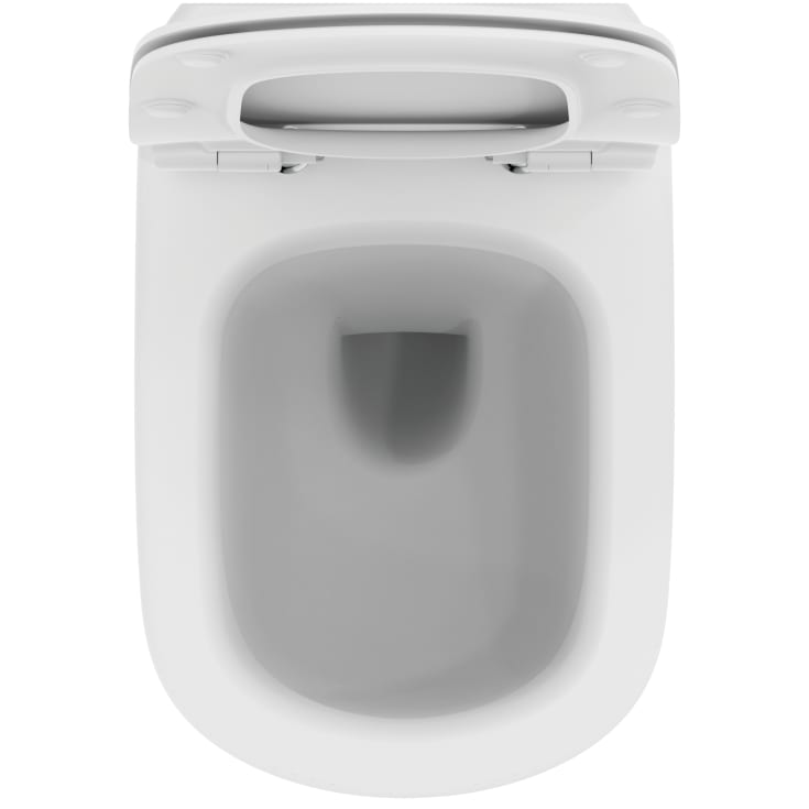 Ideal Standard Idealmood væghængt toilet, uden skyllekant, mat hvid