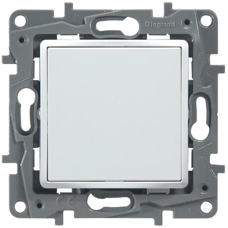 10 stk Niloé blinddeksel / adapter for Mosaic white