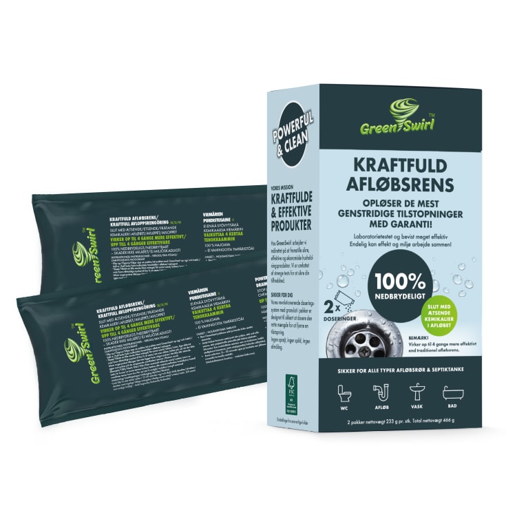 GreenSwirl afløbsrens