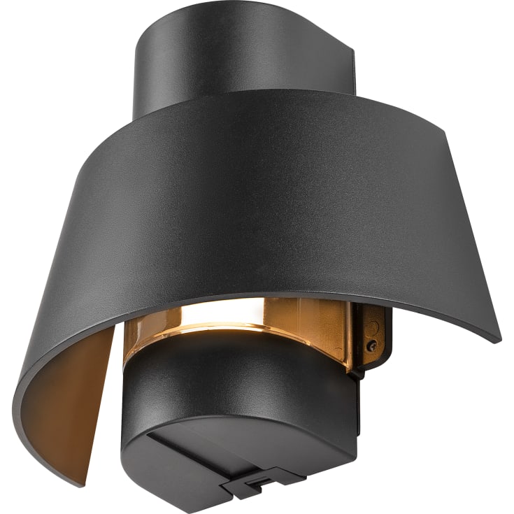 PHOTONI, vägglampa, konisk, 1 x max. 13W, E27, svart
