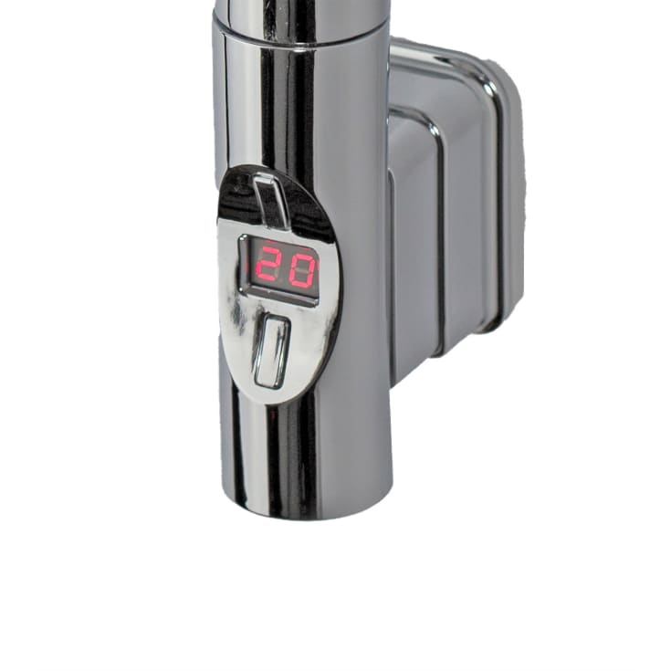 Nuvo 2 elektrisk varmeelement, ½", 300W, rund profil, krom