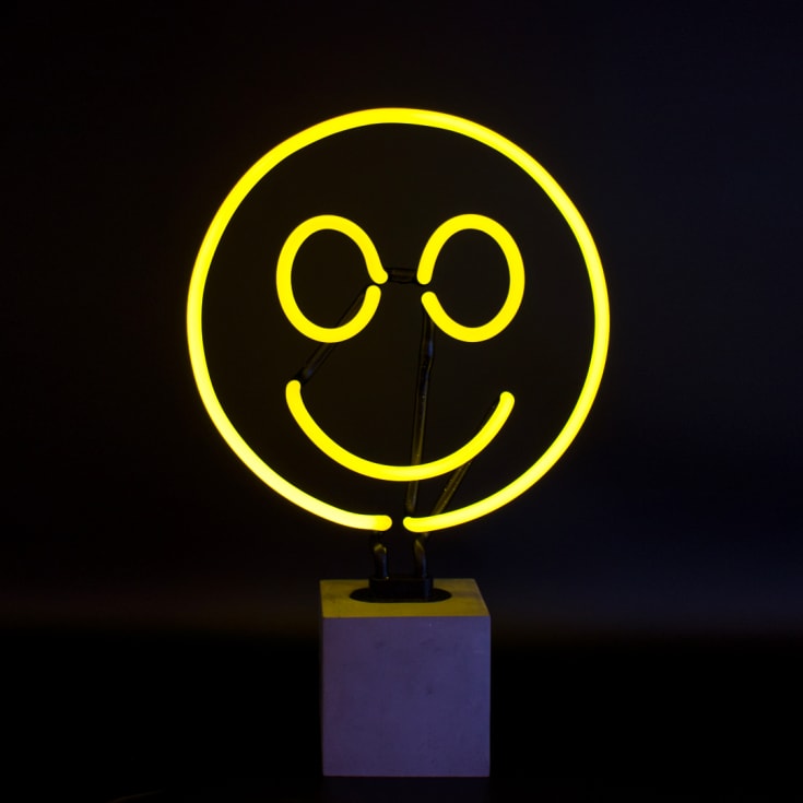 Locomocean Smiley neonskylt