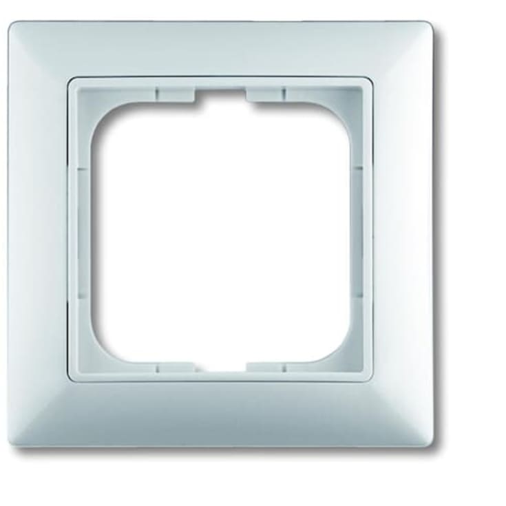 10 stk Basic55 Ramme 1 Modul matt hvit