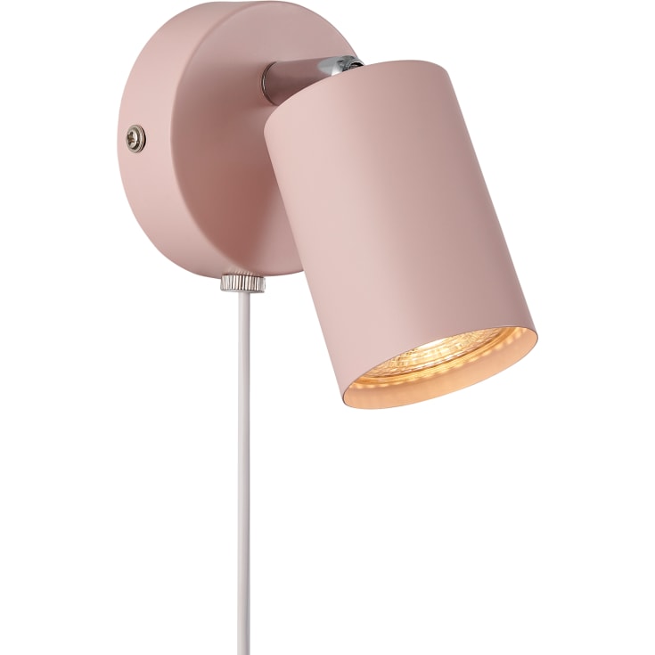 Nordlux Explore vegglampe, rosa