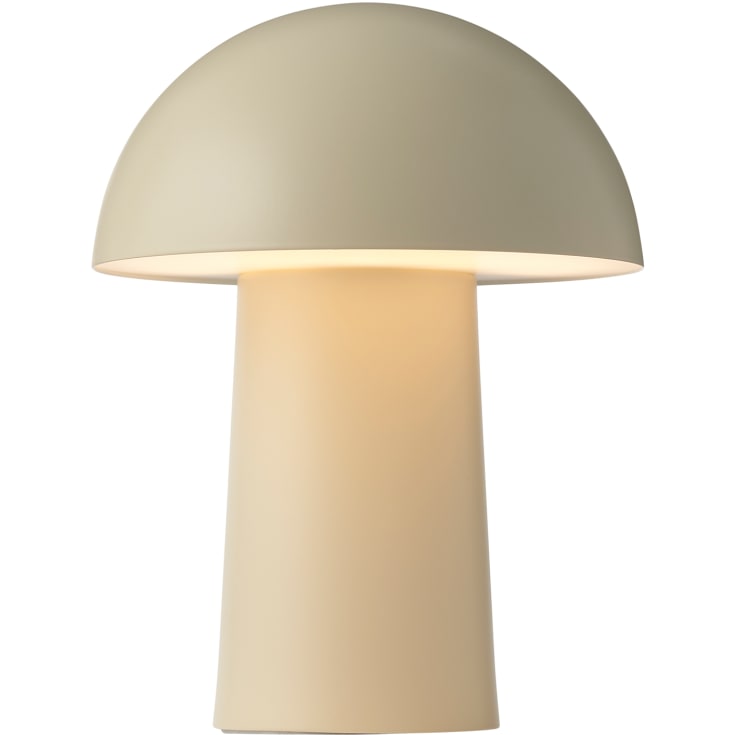 Dftp Faye oppladbar bordlampe, beige