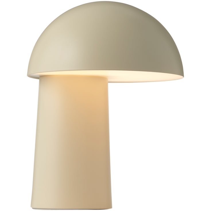 Dftp Faye genopladelig bordlampe, beige