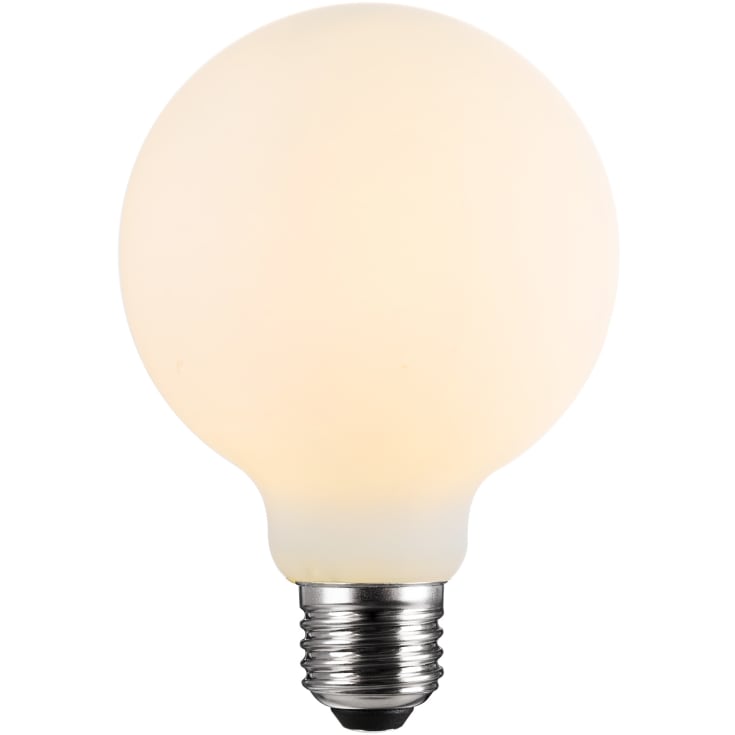 Nordlux Deco E27 globlampa, 3000K, 7,1W, Ø12,5 cm