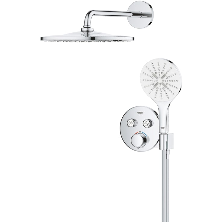 Grohe Precision SmartControl dusjsett, vannbesparende, krom