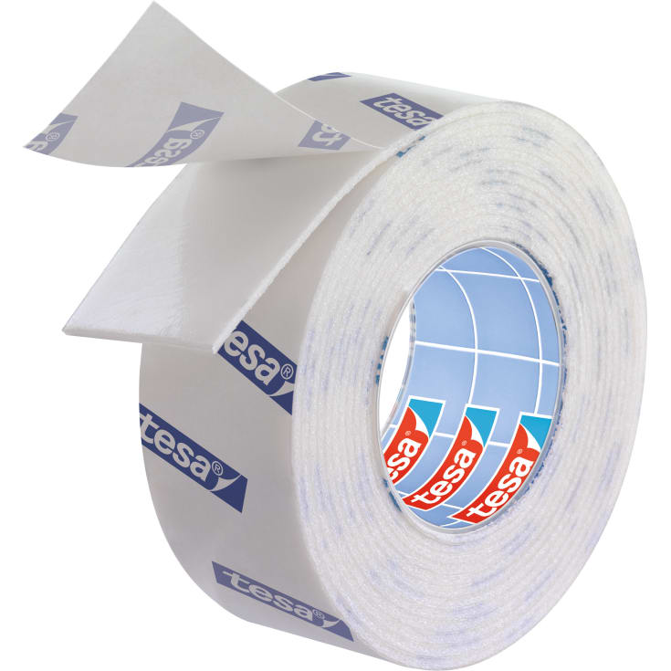 Tesa dobbeltsidig monteringstape for fliser/metall, 19 mm, 1,5 meter