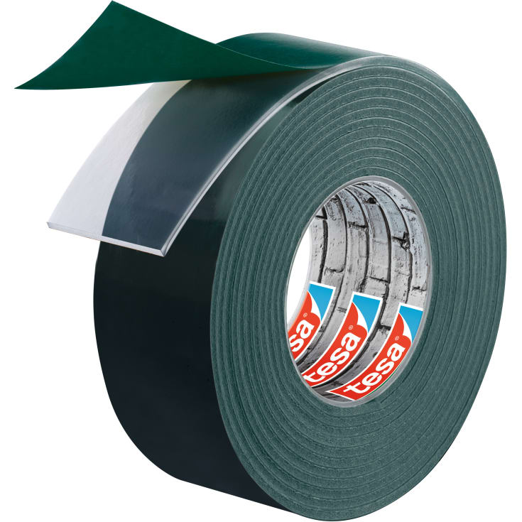 12 stk Tesa dobbeltklæbende monteringstape til murværk/sten, 19 mm, 1,5 meter