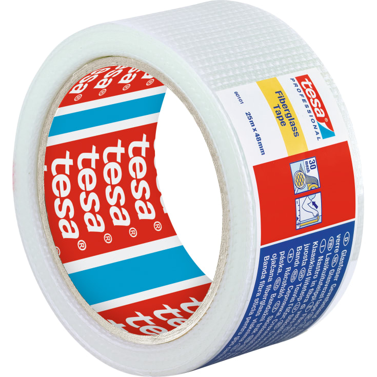 Tesa glasfibertape, 48 mm, 25 meter