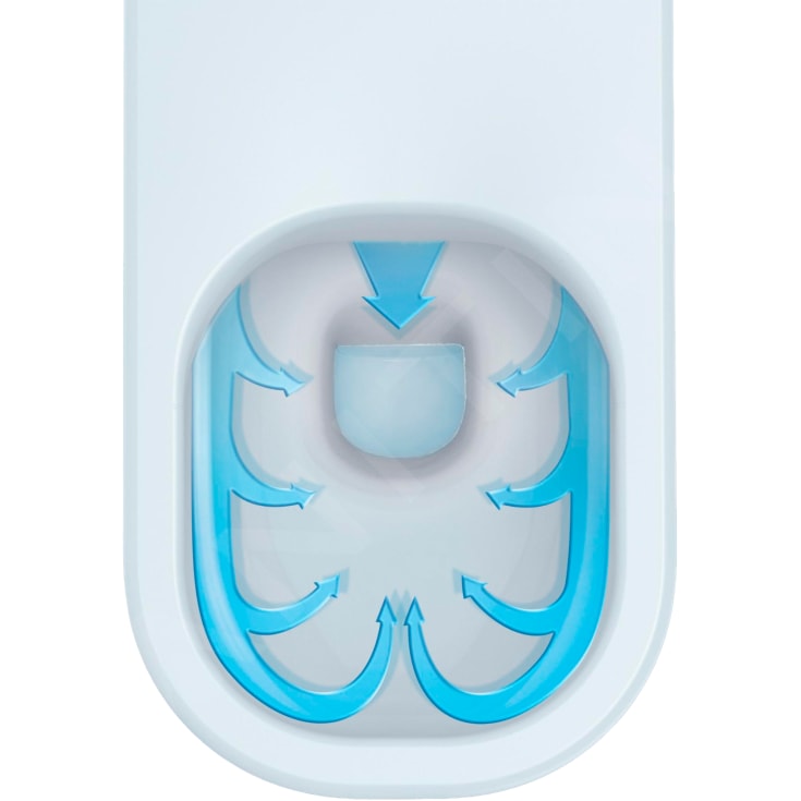 Laufen Lua væghængt toilet, uden skyllekant, hvid