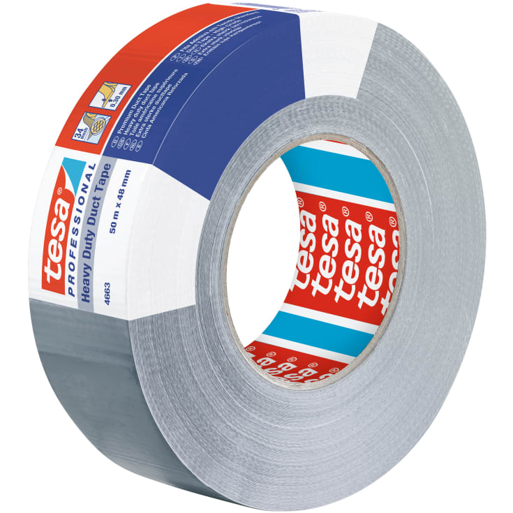 Tesa 4663 silvertejp, grå, 48 mm, 50 meter