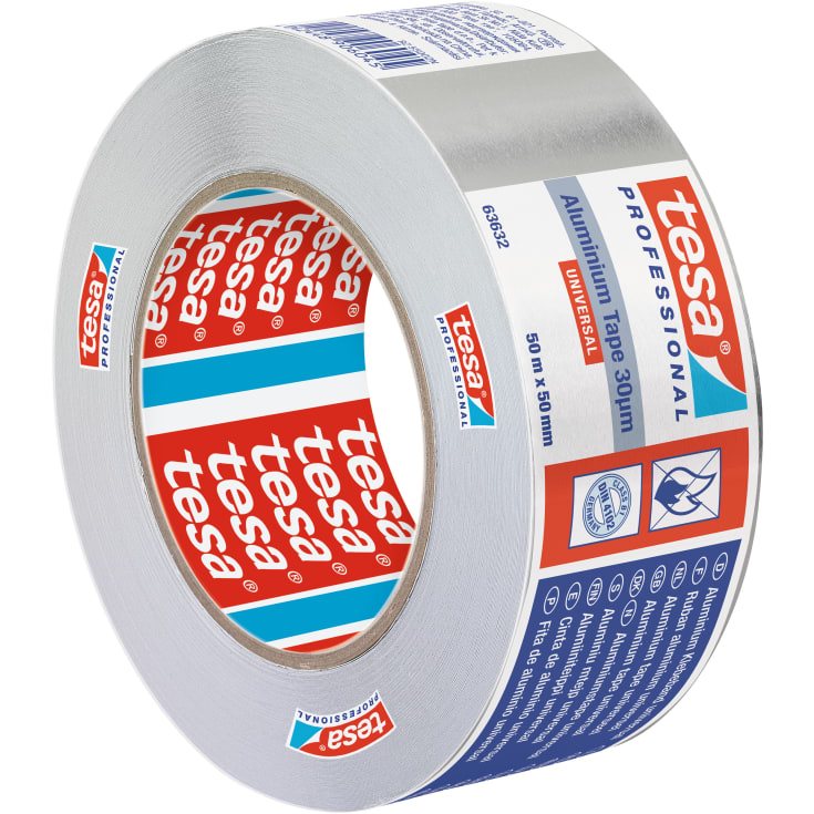 tesa aluminiumstape 63632, -40°/+160°, 50 mm x 50 m
