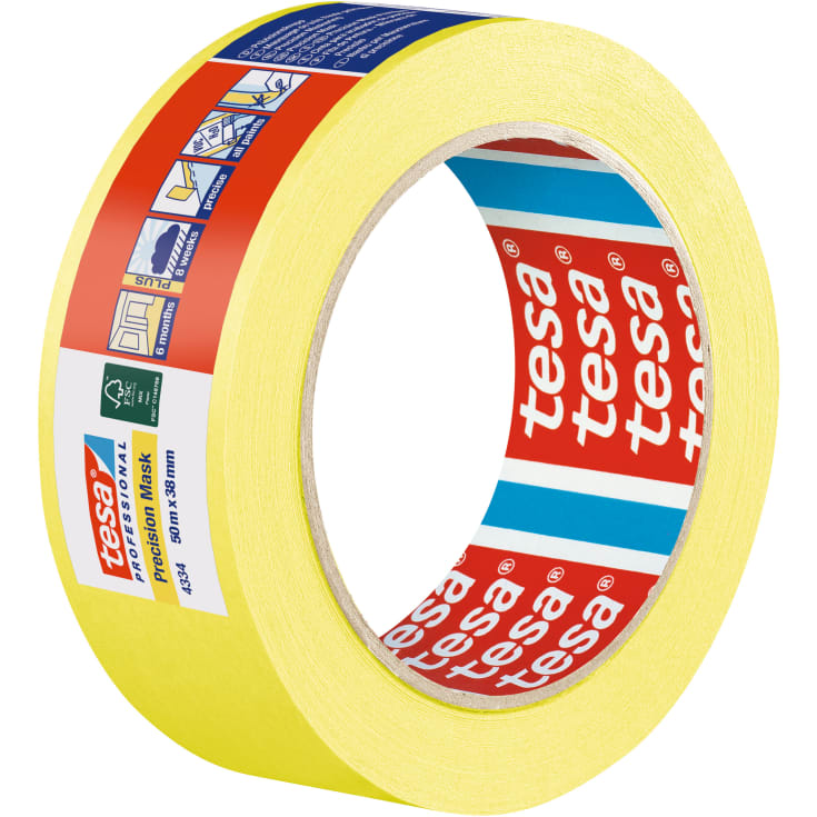 Tesa 4334 afdækningstape, 38 mm, 50 meter