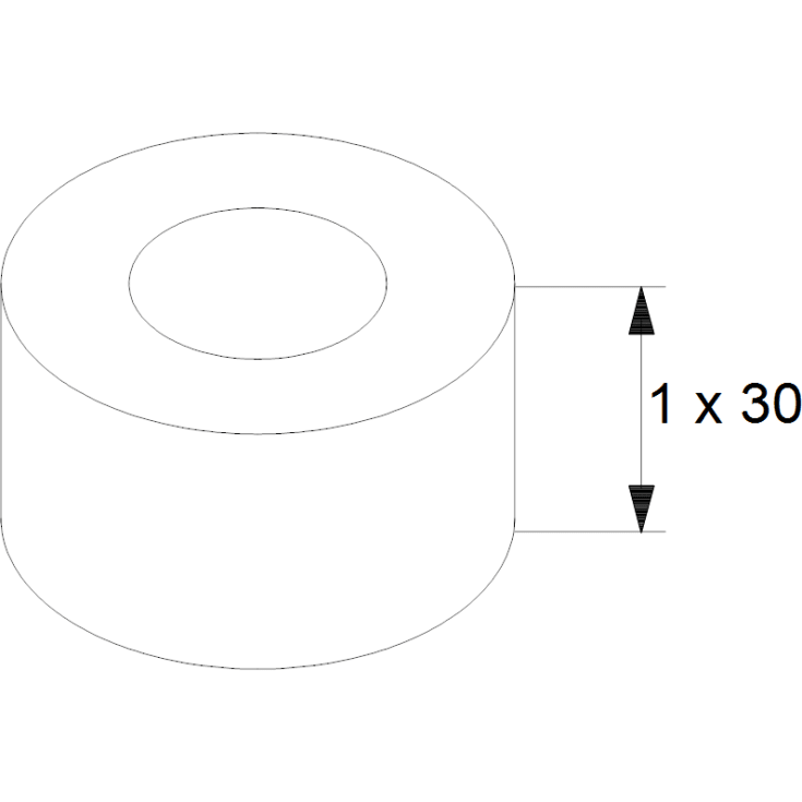 Grundfos adapterset DN UPE 40 x 30 mm
