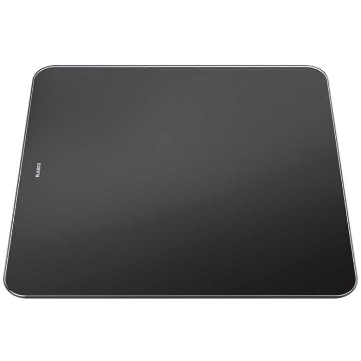 Blanco skärbräda, 37,5x,36,7 cm, sort glas