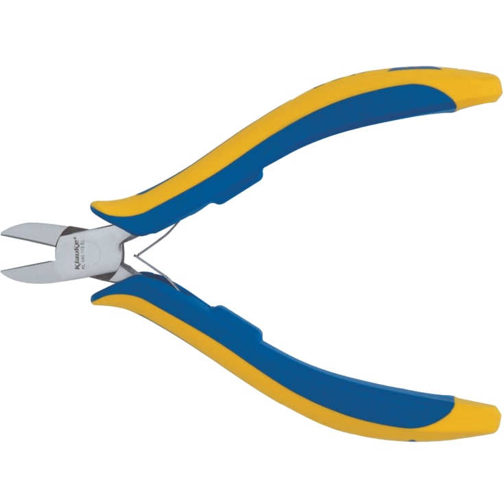 Klauke skævbider, til elarbejde, uden facet