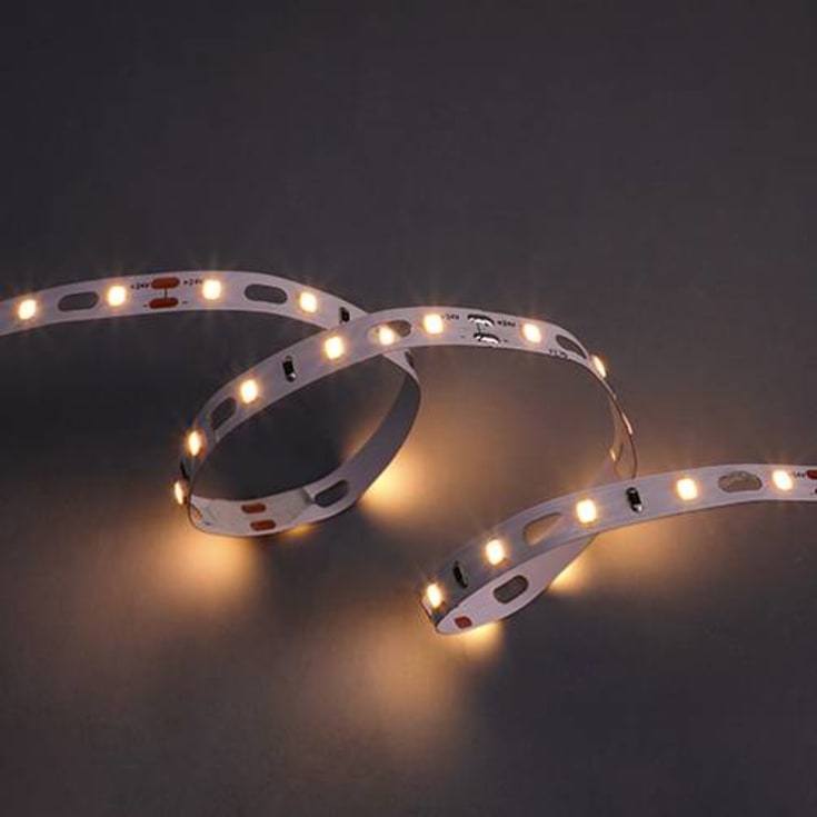 Ansell Lighting Z-Cell LED strip, hvidt lys, 2700K, 50 meter