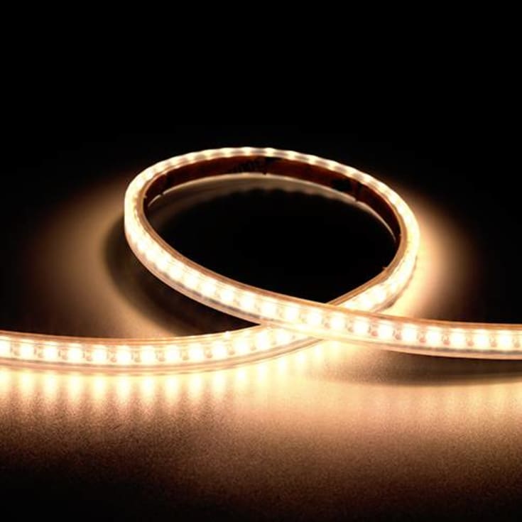 Ansell Lighting K-Cell udendørs LED strip, 3000K, 50 meter