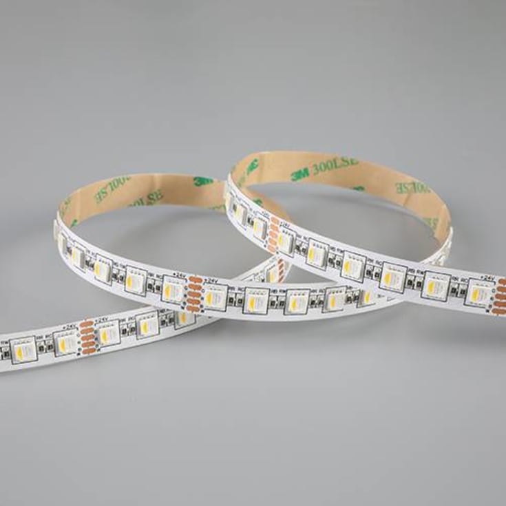 P-Cell 50M RGBW Strip 24V IP20 18W/930 400lm/m b:12mm klip:71,42mm