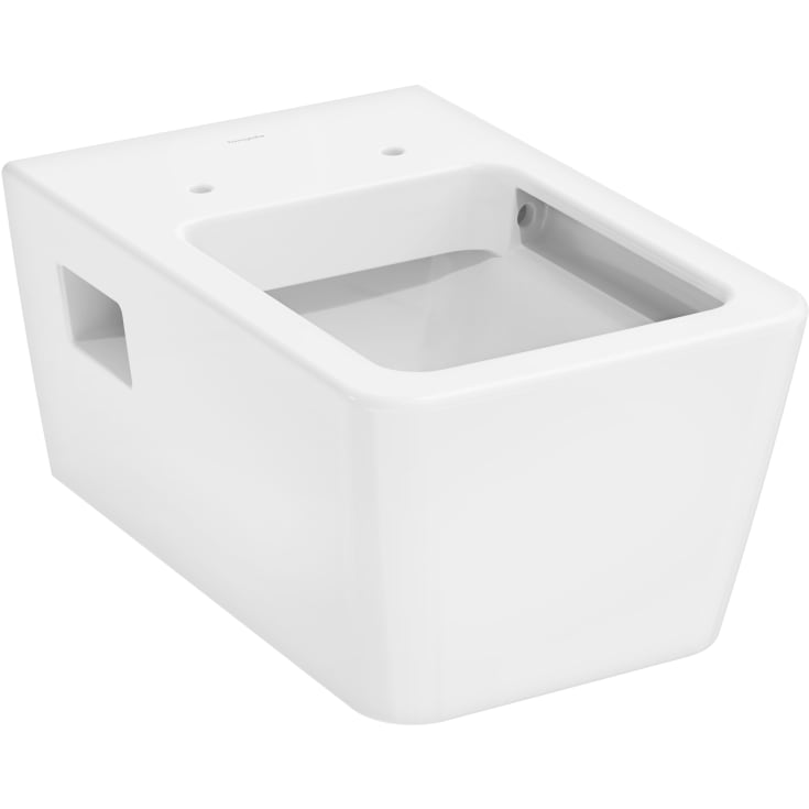 Hansgrohe EluPura Original Q 540 vegghengt toalett, uten skyllekant, hvit