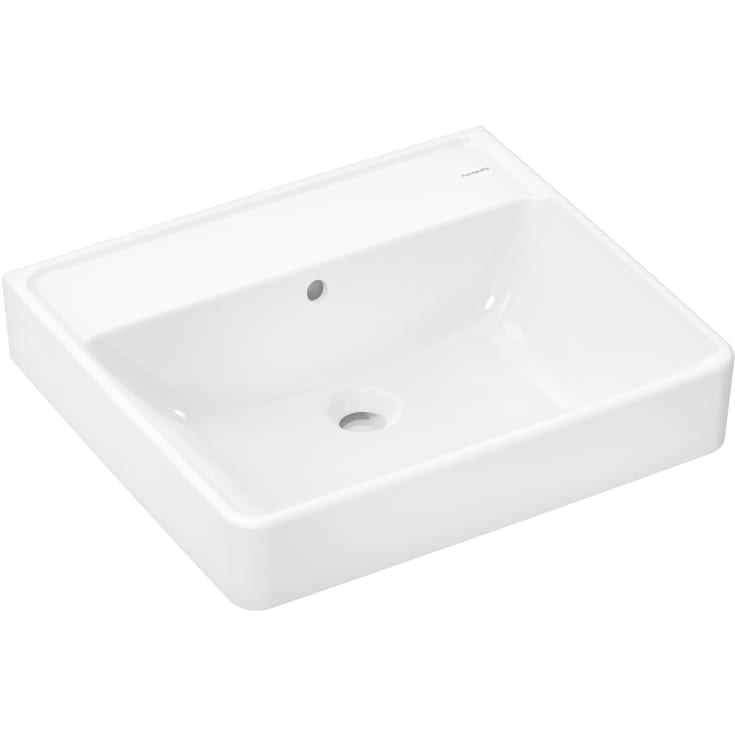 Hansgrohe Xanuia Q tvättställ, 55x48 cm, vit
