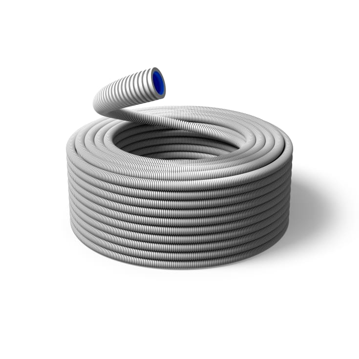 50 meter Flexrør 16 mm xHiSpeed 750N grå R50