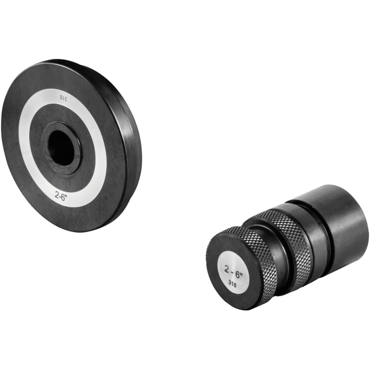 REMS sporruller 2–6&quot;, par, for stålrør