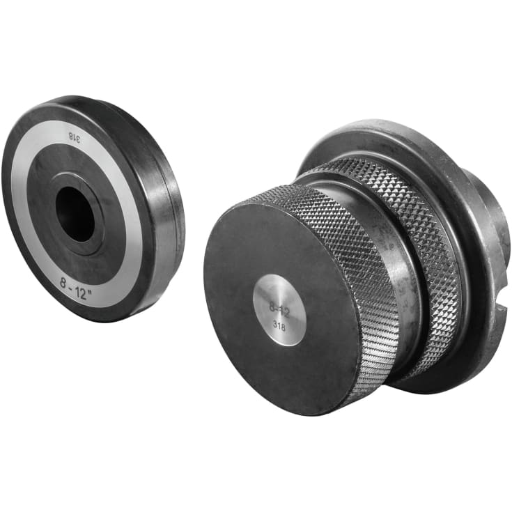 REMS notruller 8–12", par, til stålrør