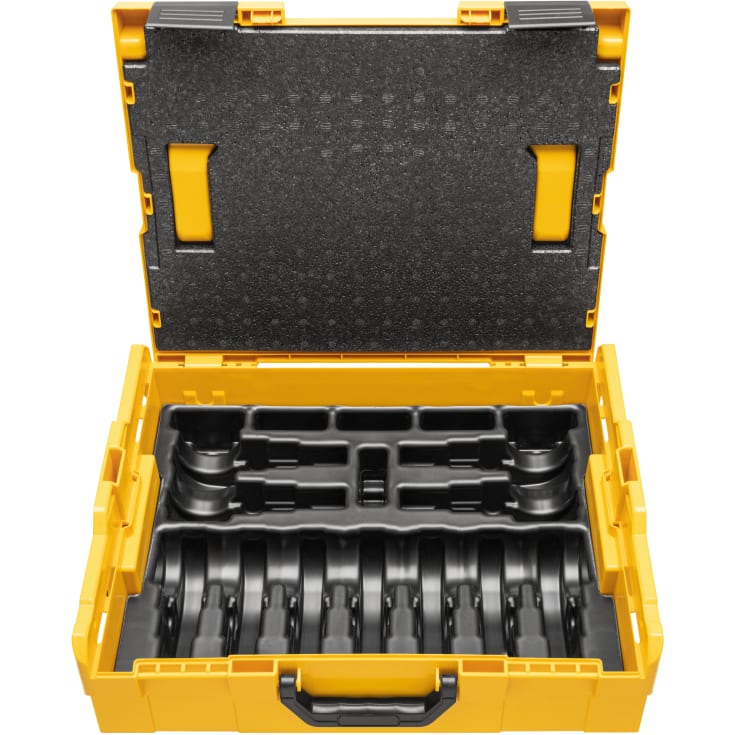 REMS L-Boxx med indlæg til 8 pressbakke mini, 6 -ringe S (PR-2B)