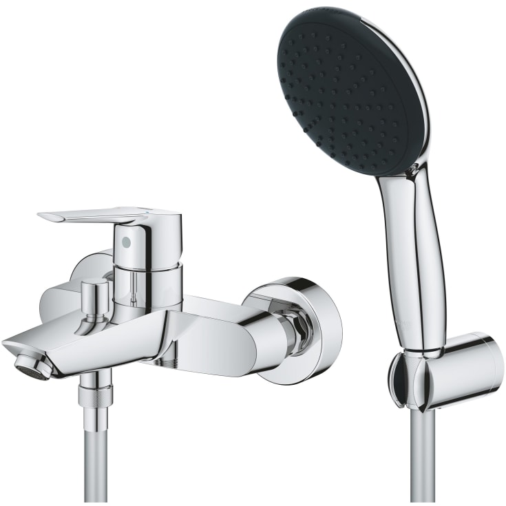 Grohe START Start ettgreps badekar + hånddusjsett 1/2 t/badekar/bm/br.s