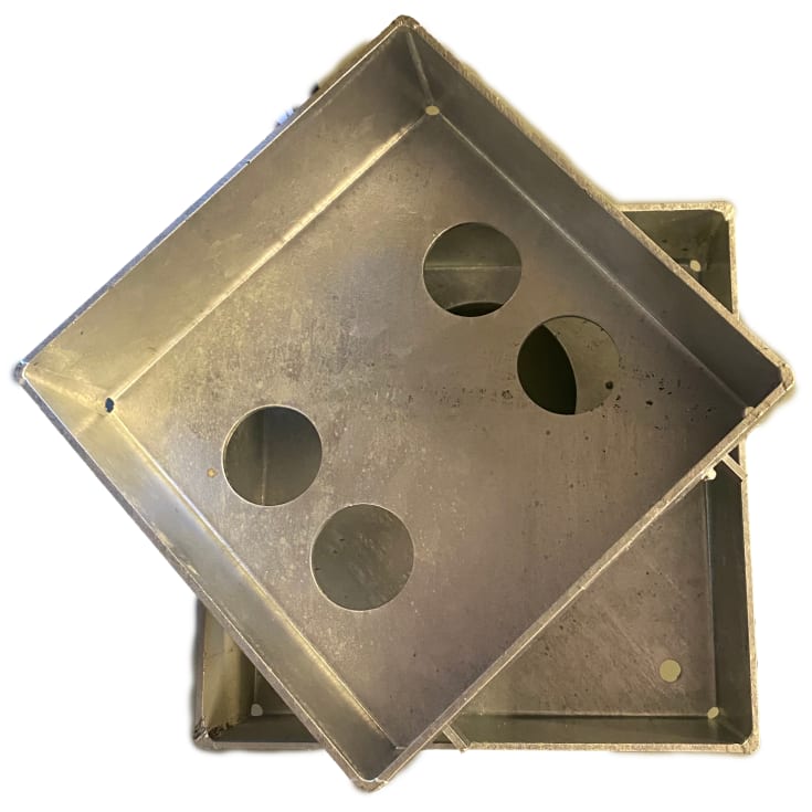 Jesmig minirist Ø160/200 til fliser, fast karm, 10-68 mm